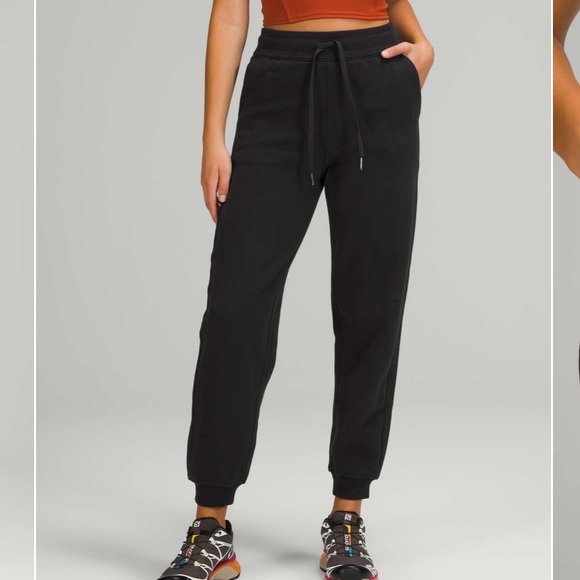 658. Lululemon Scuba Relaxed High-Rise JoggerBlack nwt 4 🖤